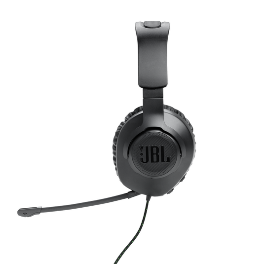 JBL Quantum 100X Console - Black - Wired over-ear gaming headset with a detachable mic - Left image number null